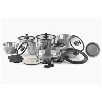 Batteria pentole "Completa - Nesto", 24 pezzi cm Ø16-24