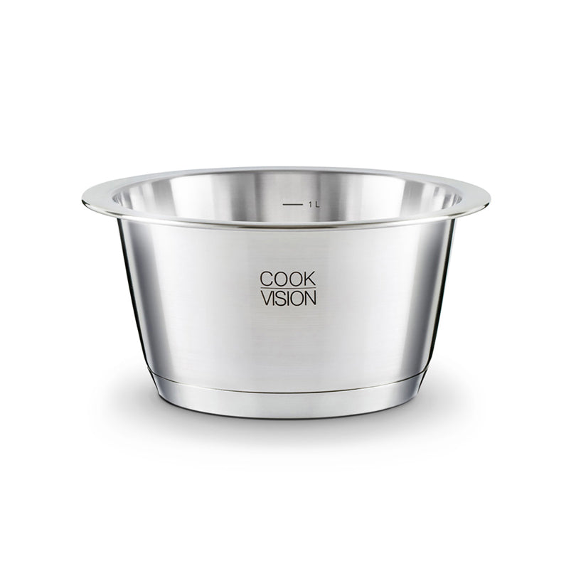 Casseruola con scala graduata all'interno "Nesto" cm Ø16x8,5/l 1,3