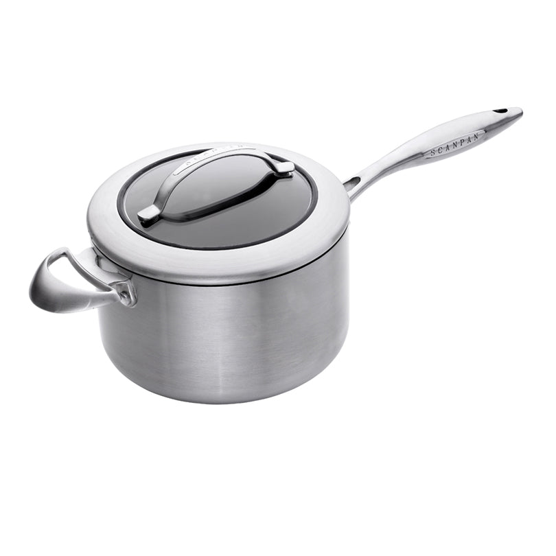 Casseruola "CTX" con manico e coperchio in vetro cm Ø20x15/l 3,5