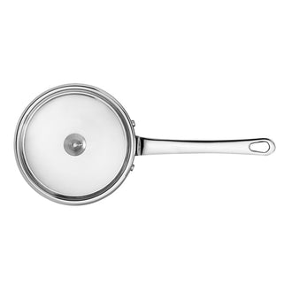 Casseruola mini Maitre D'Copper con manico e coperchio in acciaio cm Ø10x7,3/l 0,35