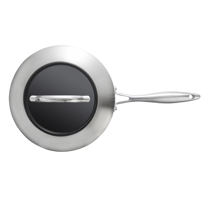 Padella fonda  "CTX" con coperchio in vetro cm Ø26(18,3)/l3,7