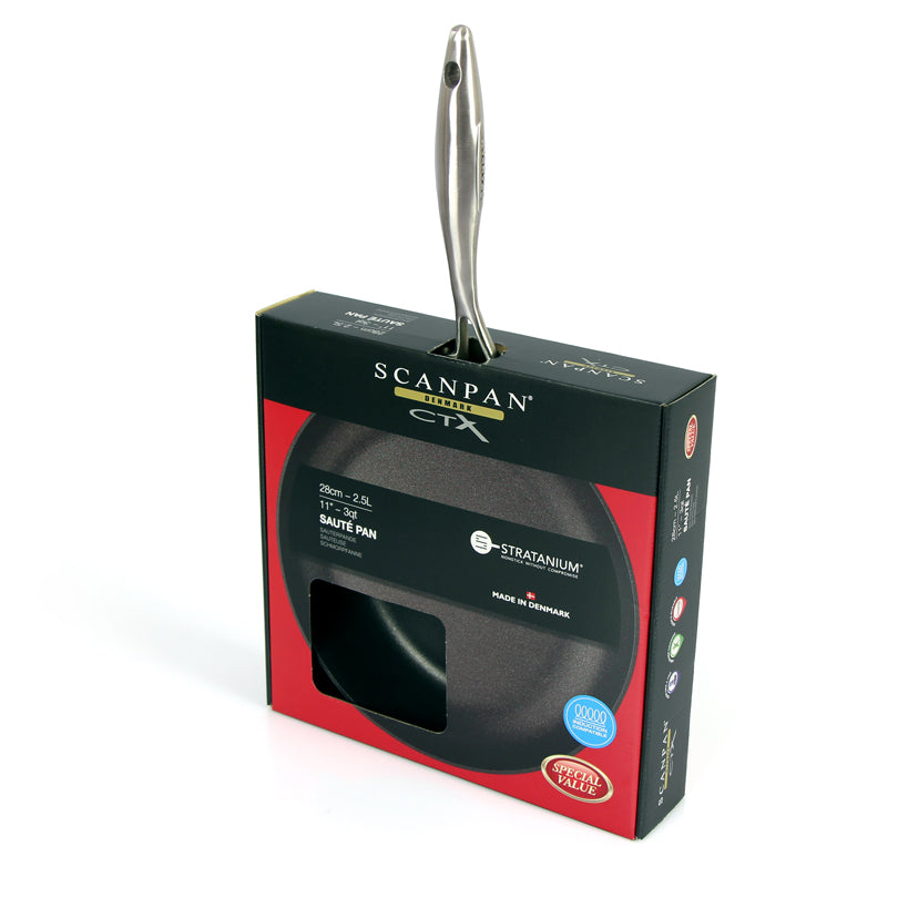 Padella alta senza coperchi "CTX" cm Ø20,5/cm Ø28x9,7