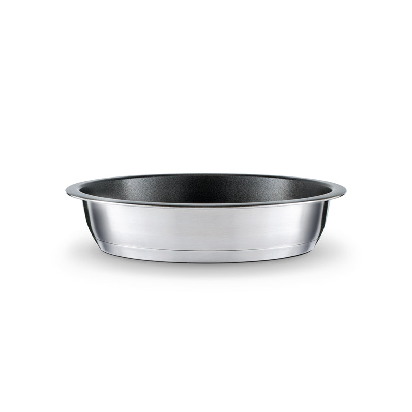 Padella con rivestimento antiaderente "Nesto", satinata cm Ø20x4,4