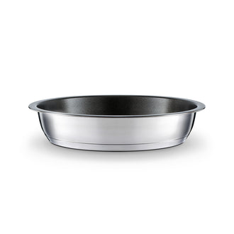 Padella con rivestimento antiaderente "Nesto", satinata cm Ø24x5