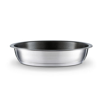 Padella con rivestimento antiaderente "Nesto", satinata cm Ø28x5,6