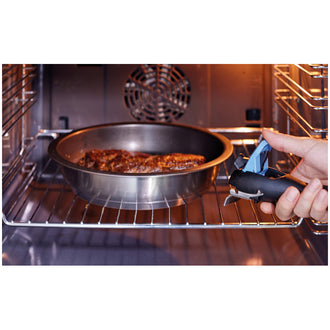 Padella alta con rivestimento antiaderente "Nesto", satinata l 4,7/cm Ø28x9