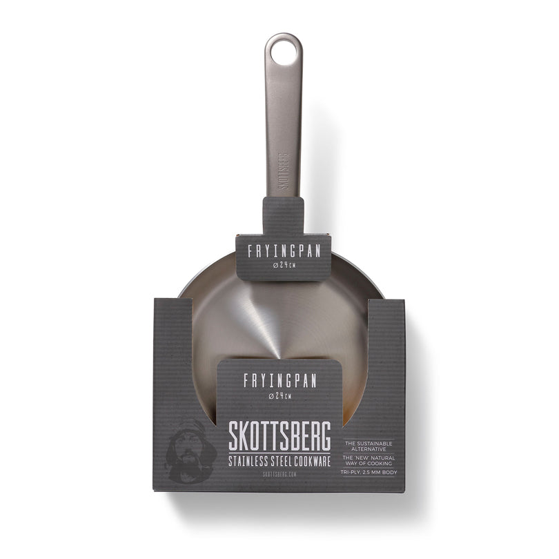 Padella "Stainless Steel" cm Ø24x5/l 1,5