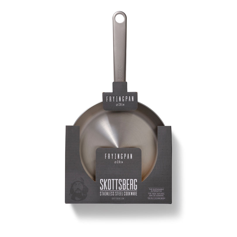 Padella "Stainless Steel" cm Ø28/x5,5l 2,5