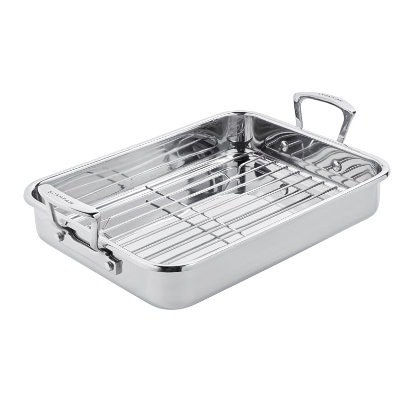 Arrostiera con griglia "Impact", adatta per induzione cm 43x28x11/l 4,5