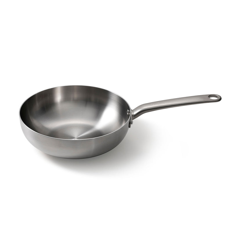 Wok "Stainlees Steel" cm Ø28x9,5/l 3,5