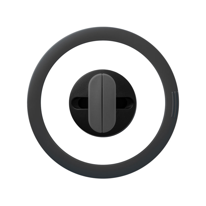 Coperchio in vetro con bordo in silicone "Nesto" cm Ø16