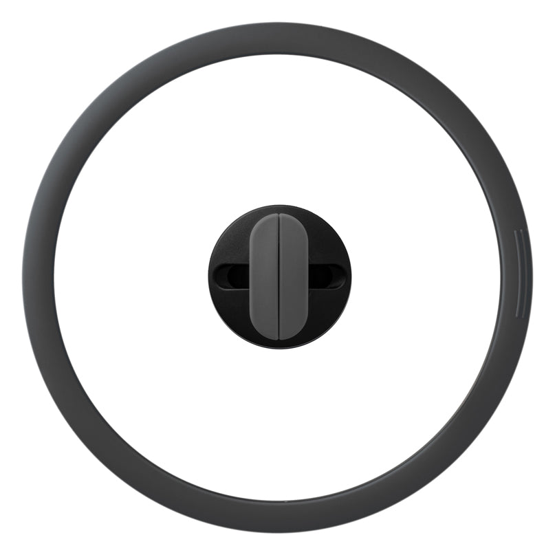 Coperchio in vetro con bordo in silicone "Nesto" cm Ø24