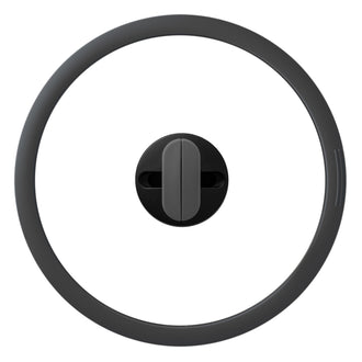 Coperchio in vetro con bordo in silicone "Nesto" cm Ø24