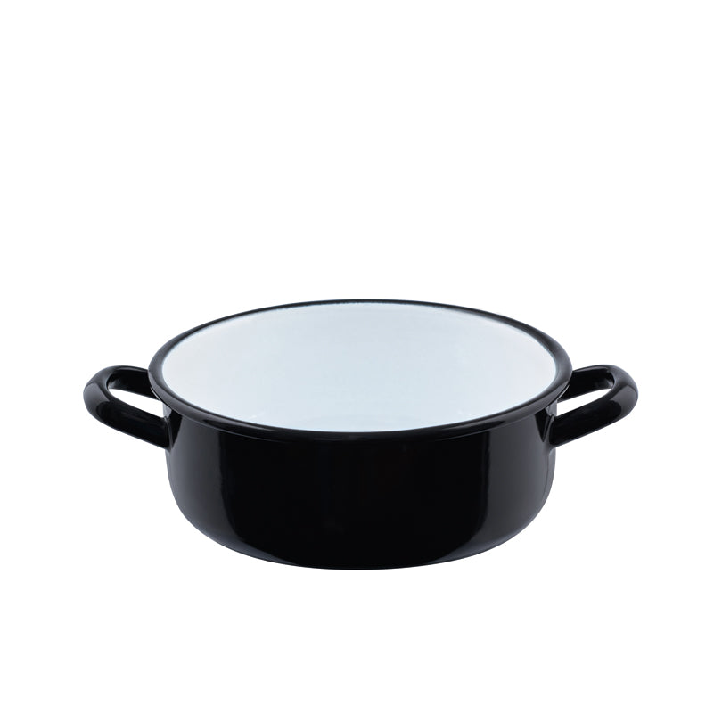 Casseruola bassa con bordo curvo "Nani" cm Ø14x5,9/l 0,75