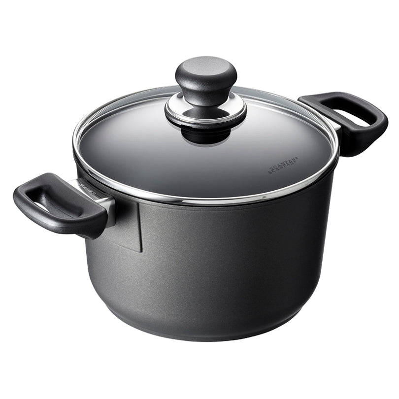 Pentola alta "Classic" con coperchio in vetro cm Ø20x13,1