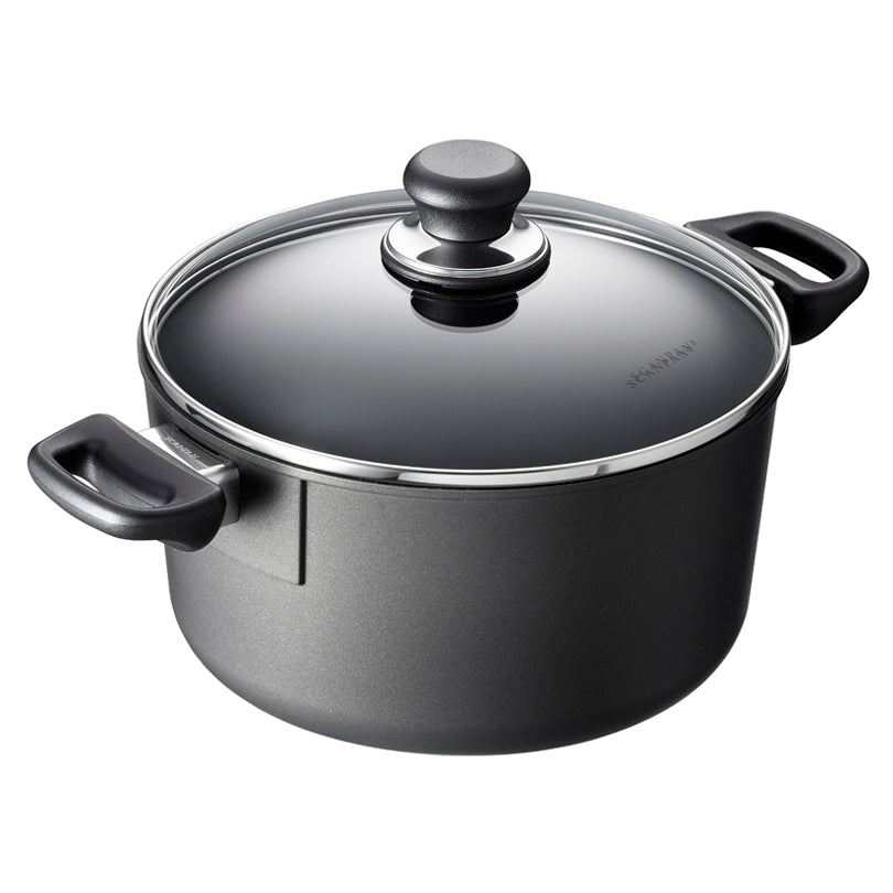 Pentola alta  "Classic" con coperchio in vetro cm Ø24x13,3/l 4