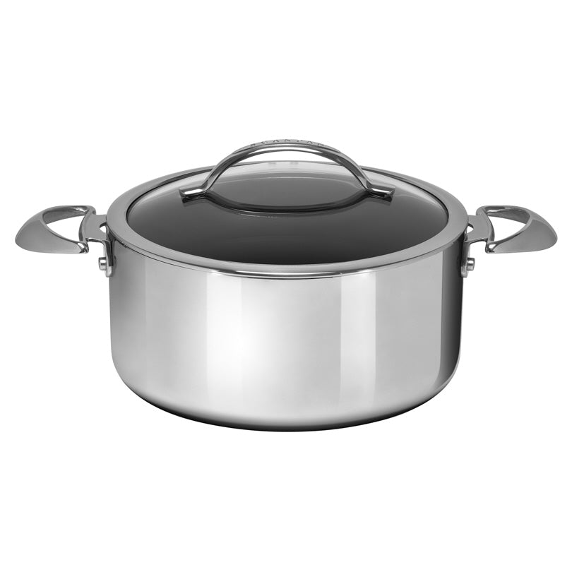 Pentola alta con coperchio in vetro "HaptIQ" cm Ø24x11,5/l 4,8