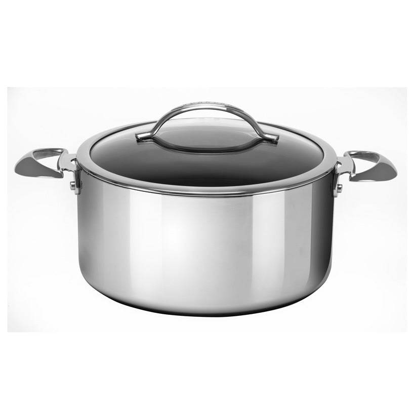 Pentola alta "HaptIQ" con coperchio in vetro cm Ø26x13/l 6,5