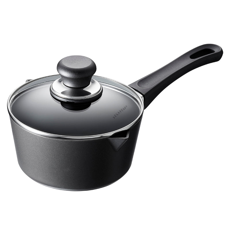 Casseruola "Classic" con manico e coperchio in vetro cm Ø16x9,4/l 1
