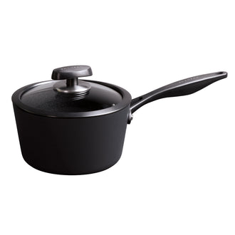 Casseruola con manico e coperchio in vetro "Pro SB+ Induction" cm 18/l 1,8
