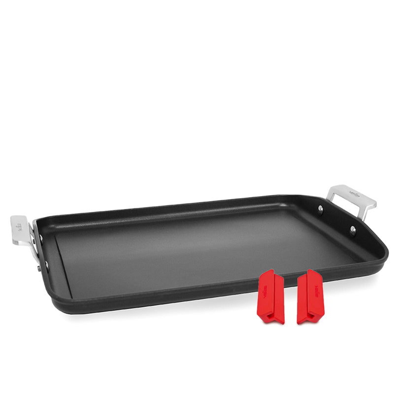 Plancia inclinata "AIRE" incluso 2 presine in silicone, adatta al piano a induzione CM 34X25