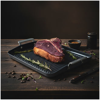 Plancia con 2 manici "Aire PFAS Free", adatta per induzione CM 35X25