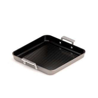 Bistecchiera con 2 manici "Aire PFAS Free", adatta per induzione cm 28x28