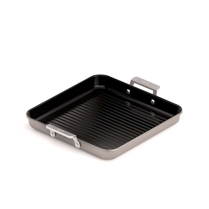 Bistecchiera con 2 manici "Aire PFAS Free", adatta per induzione cm 28x28