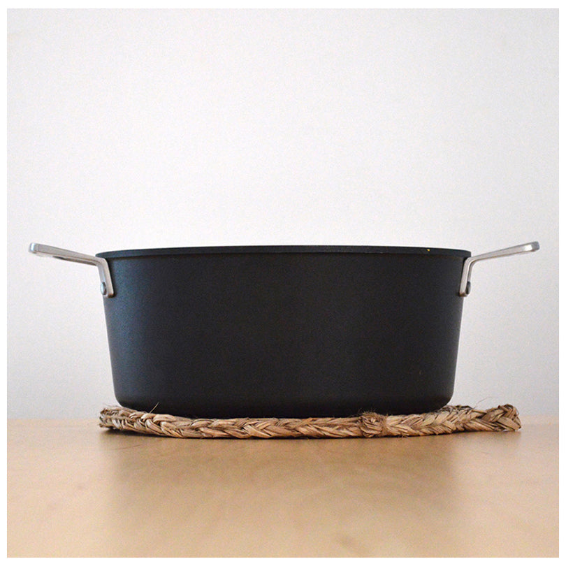 Casseruola alta "Aire" con coperchio in vetro cm 24