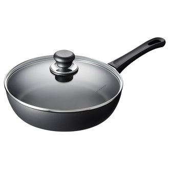 Padella alta "Classic" con coperchio in vetro cm Ø26x8,6/2,5