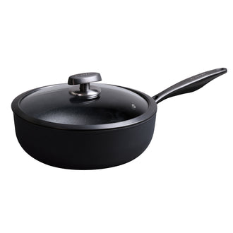 Padella fonda con coperchio in vetro "Pro SB+ Induction" cm Ø26/l 3,7