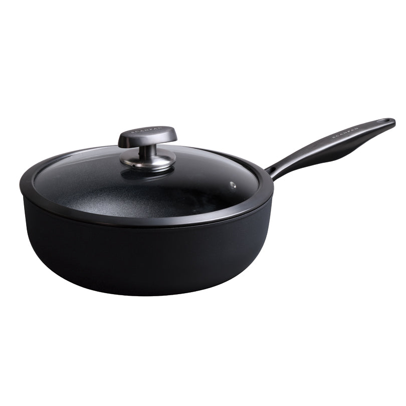 Padella fonda con coperchio in vetro "Pro SB+ Induction" cm Ø26/l 3,7