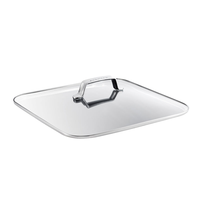 Coperchio Square - TechnIQ quadrato in vetro cm 32x32