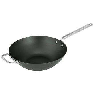 Padella Wok "Black Iron" cm Ø30x9