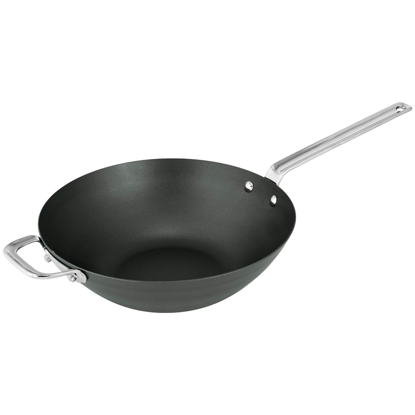 Padella Wok "Black Iron" cm Ø30x9