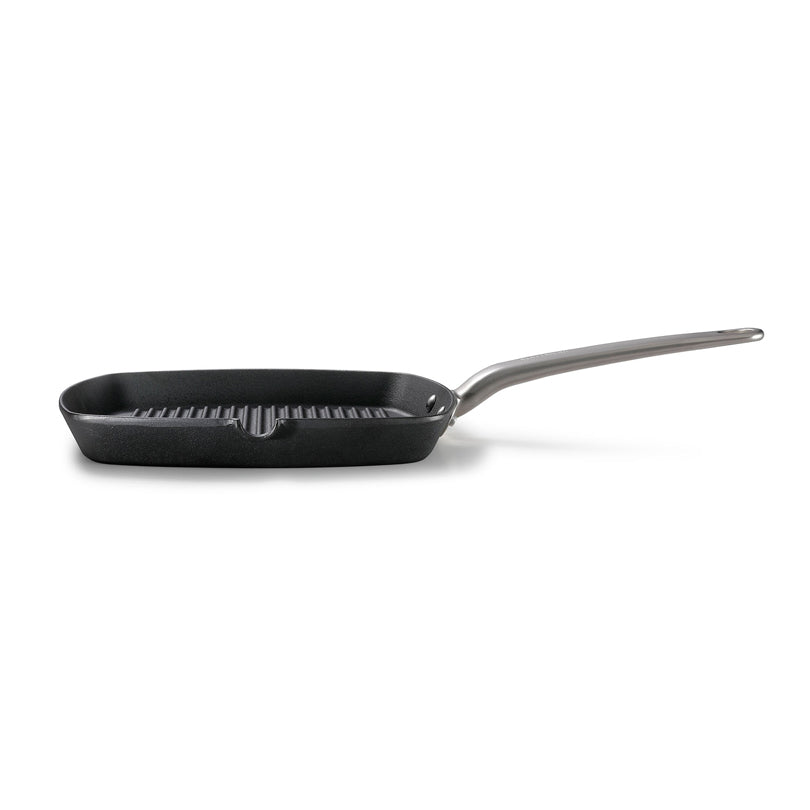 Graticola "Cast Iron", quadrata cm 28x28x3,5