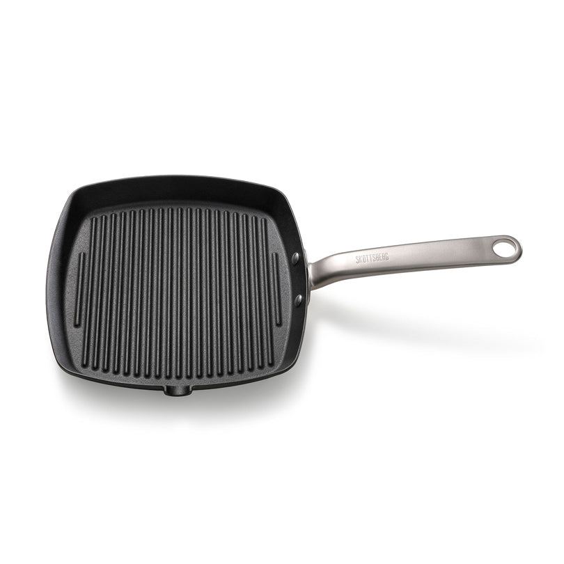 Graticola "Cast Iron", quadrata cm 28x28x3,5