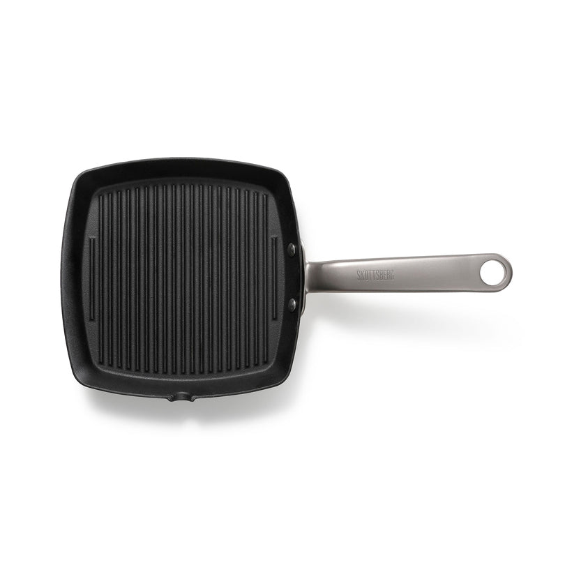 Graticola "Cast Iron", quadrata cm 24x24x3,5