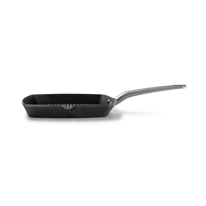 Graticola "Cast Iron", quadrata cm 24x24x3,5