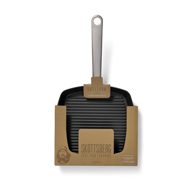Graticola "Cast Iron", quadrata cm 24x24x3,5