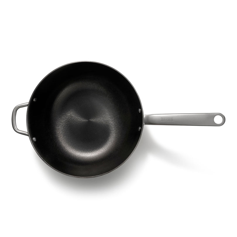 Wok "Cast Iron" cm Ø34x9,5/l 5