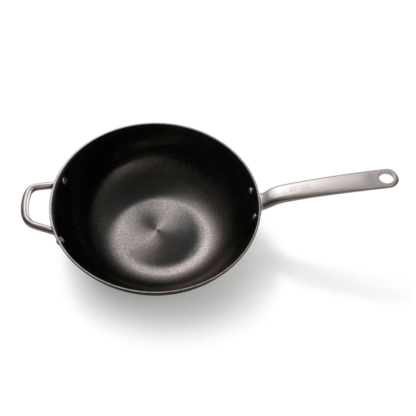 Wok "Cast Iron" cm Ø34x9,5/l 5