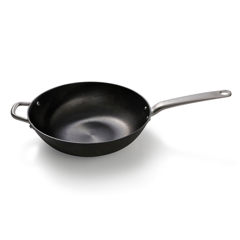 Wok "Cast Iron" cm Ø34x9,5/l 5