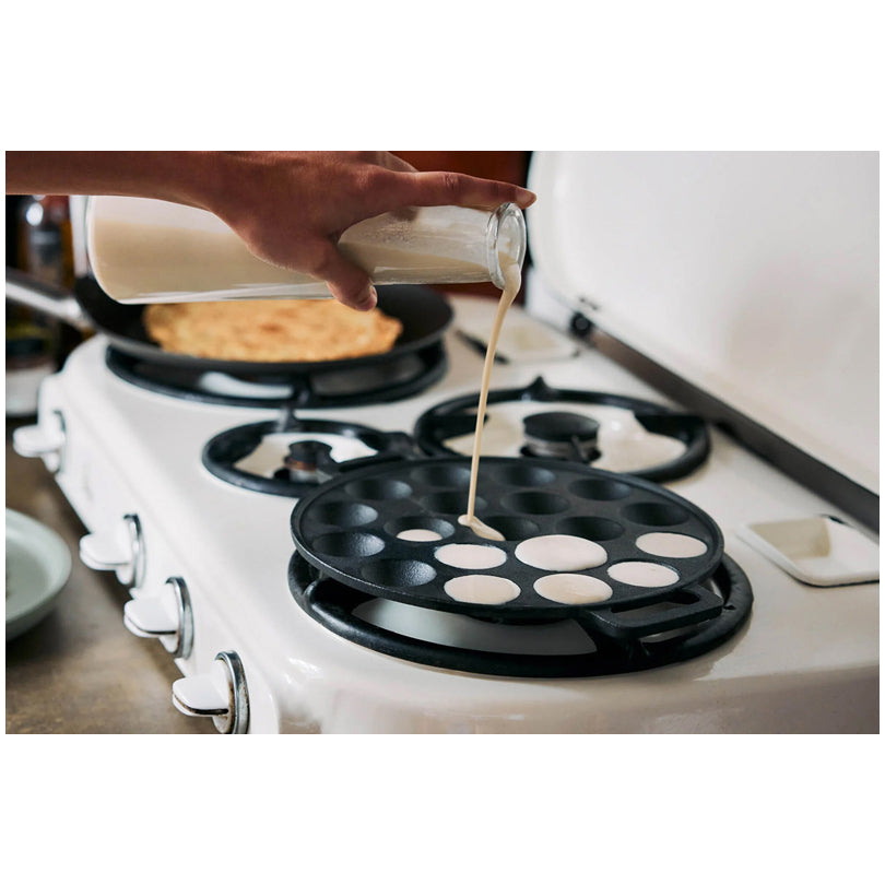 Padella per mini pancakes "Cast Iron", 19 cavità cm Ø24x2