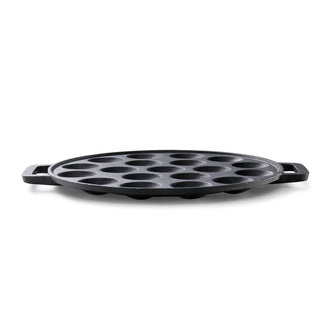 Padella per mini pancakes "Cast Iron", 19 cavità cm Ø24x2