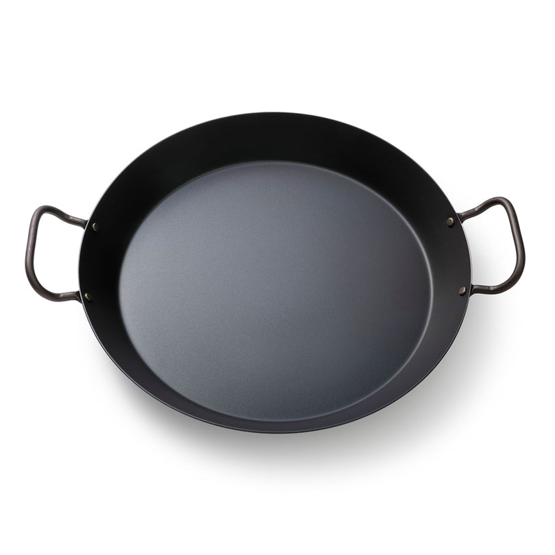 Padella per Paella "Carbon Steel" con 2 manici laterali cm Ø38x5