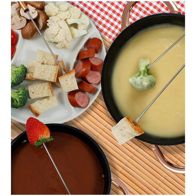 Servizio fonduta "Realp" 11 pezzi l 1,5/cm 24,5x21x17