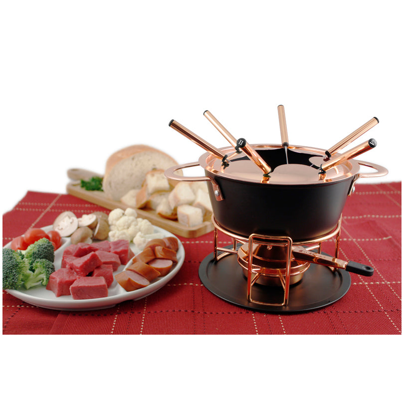 Servizio fonduta "Realp" 11 pezzi l 1,5/cm 24,5x21x17