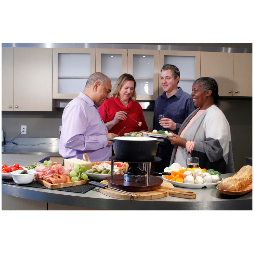 Servizio fonduta "Summit" 10 pezzi l 1/cm 22x21,5x19,5