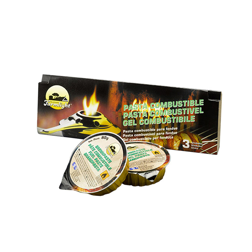 Pasta combustibile Farmlight 3 pezzi gr.80